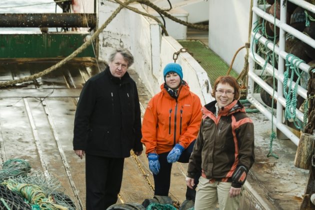 Researchers Kathryn Donnelly, Petter Olsen and Kine Mari Karlsen have developed measurement systems for sustainability in the fishing industry.