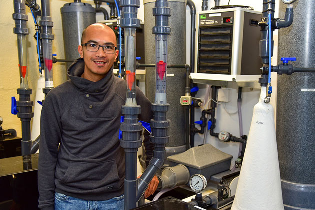 Promising disease research on salmon in RAS facilities - Nofima