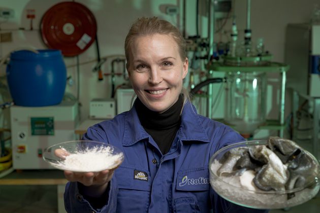 Kjersti Lian is leading Nofima's work on extracting valuable components in residual raw material from aquaculture.